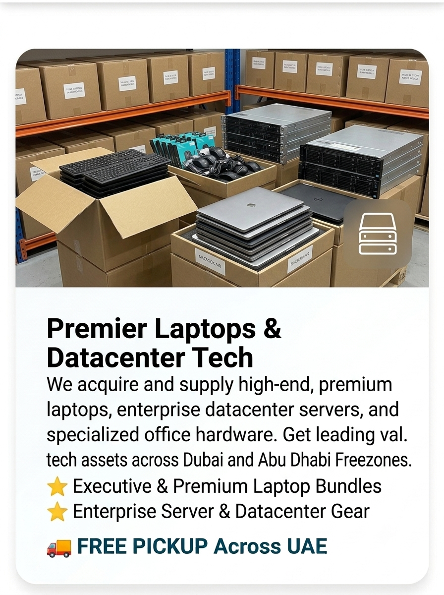 Computer Scrap Recycling Dubai - Sell Used Laptops and PCs