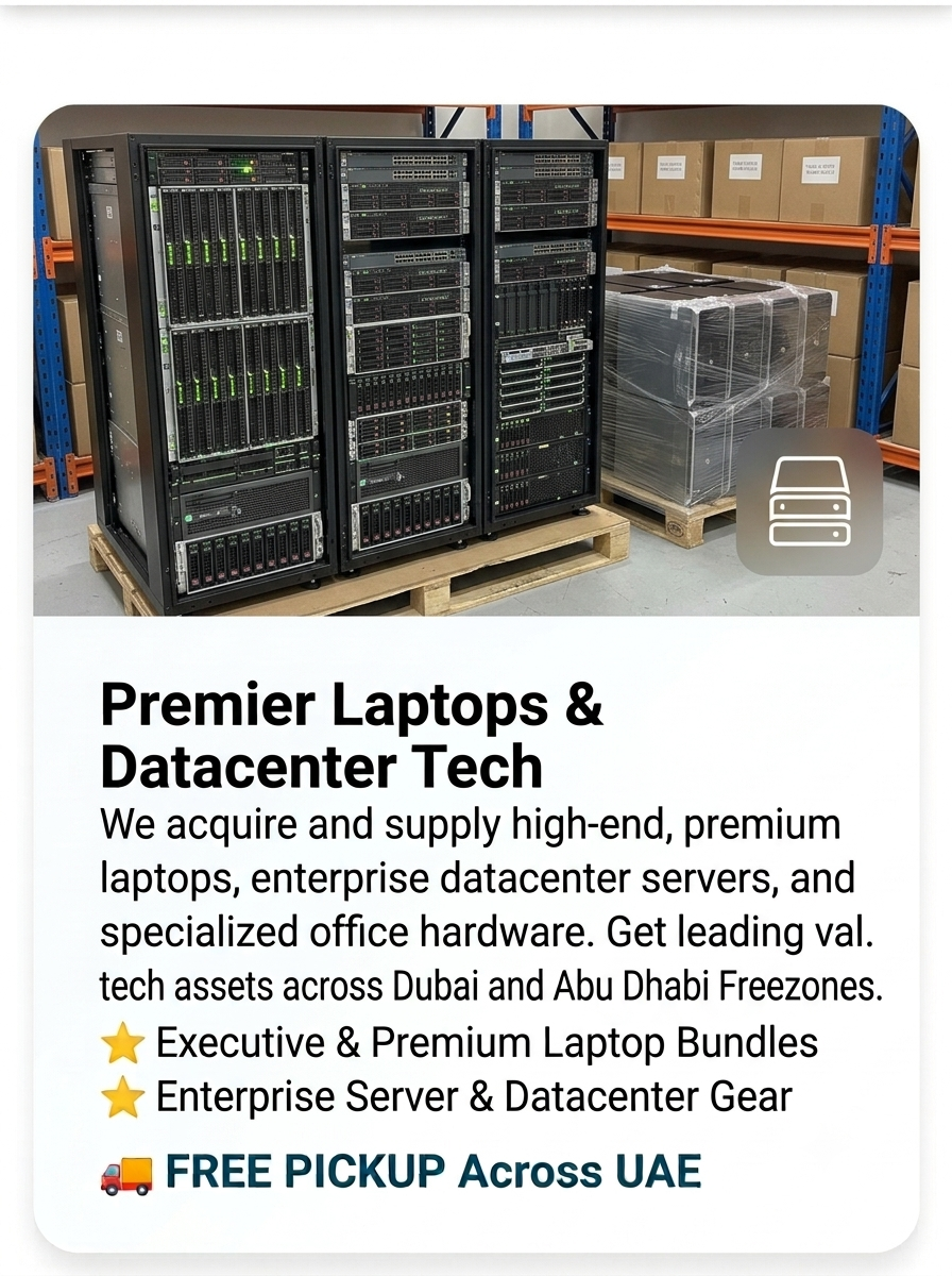 IT Scrap Buyer Dubai - Used Computer and Server Recycling UAE